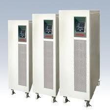 Double Conversion Pure Sine Wave High Frequency three Phase UPS system 6 - 10 KVA