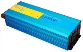 Blue Color Aluminium alloys 2000 Watt pure sine wave power inverters / converter