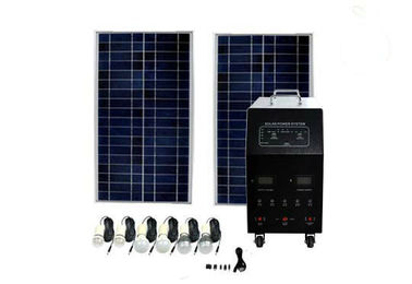 600 Watt Off Grid Solar Power Systems Home , 12V/100AH Battery