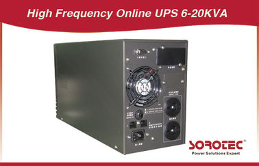 LCD RS232 SNMP Single Phase 60Hz High Frequency Online UPS 6 - 10kva For Computer, Telecom