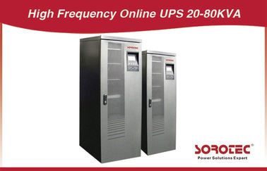 Three Phase 380V AC 20, 40, 80 KVA High Frequency online UPS with RS232, AS400, RS485