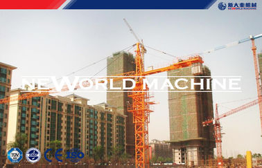 Frequency-converting top slewing tower crane for building construction 1200KN.M