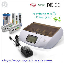 Blue Rechargeable Universal 110v Dc Alkaline Battery Charger / Battery Regenerator