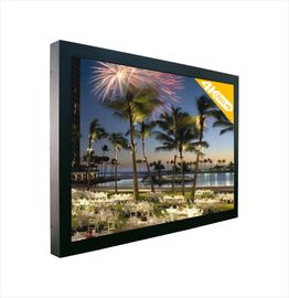 Ultra High Resolution 4K CCTV LCD Monitor 84 Inch industrial display