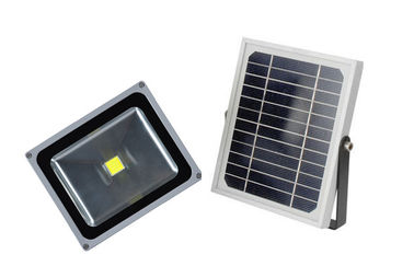 Rechargeable 10 w Solar Led Flood Light Outdoor Security Lighting In Street Lamp
