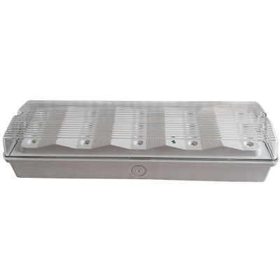 110V / 220V SMD 2835 White LED Surface Mounted Emergency Light With PC Diffuser (EL015EM)