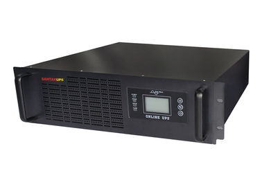 3KVA Rack Mount Online UPS 19 Inch , Zero Transfer Time For Home