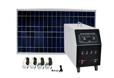 300W Off Grid Solar Power Systems , 110V / 220V Pure Sine Wave AC