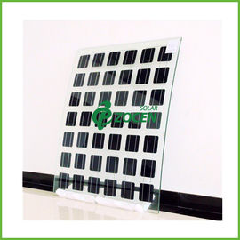 Transparent BIPV Double Glass Monocrystalline Solar Module 265 Watt BV / ISO