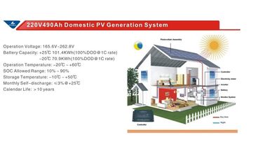 220v 3000ah Off-Grid Solar Power Generation System