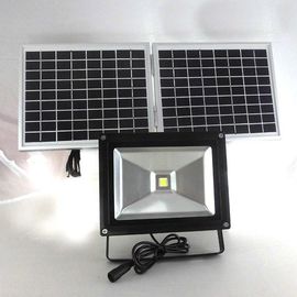 Energy Efficient Solar LED Flood Lights Outdoor CE RoHs For Landscape Lighting