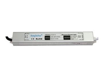 2500mA 12 V DC 30W Waterproof LED Driver / IP68 LED Power Supply EPA8270C