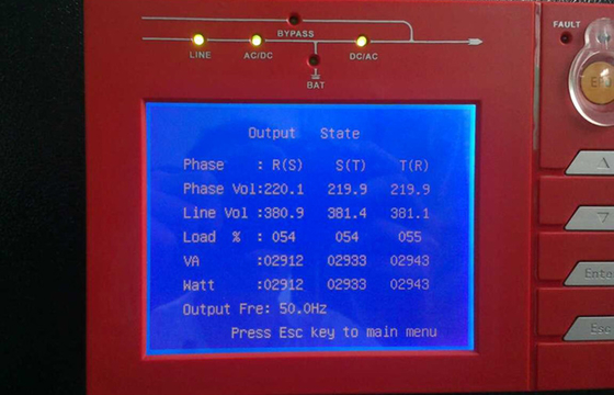 3 Phase 20Kva 16Kw Pure Sine Wave UPS Home / Office UPS System