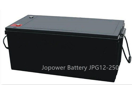 12v250Ah Cycle Use VRLA Gel battery  for on / off grid solar power systems