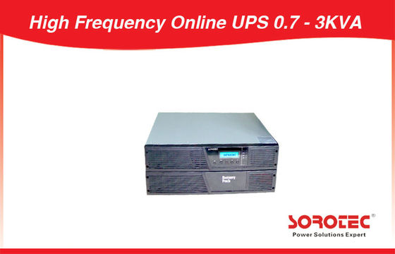 3kVA High Frequency Online UPS 110V / 220V AC , 0.9 Power Factor