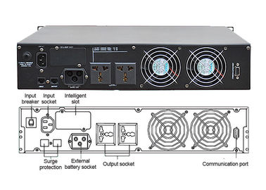 LED Indicator RS 232 Rack Mount Online UPS 1kva, 2kva, 3kva, 6kva with TVSS