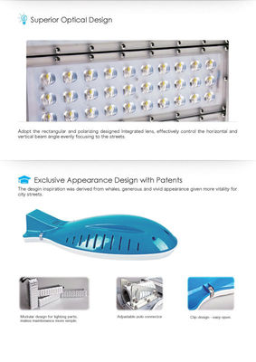 135W High Power LED Street Lights 60Hz , Energy Efficiency Roadway LED Lights