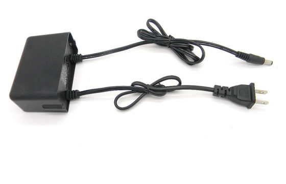 High Voltage CCTV AC To DC Power Adapter 40W DC12V 3Amp 6 Channel , RoHS Approval