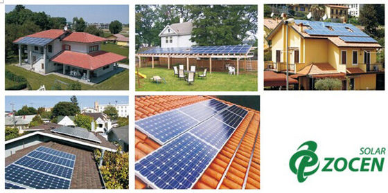 Ground-mounted 3.36KW AC Off Grid Solar Power Systems For Remote Locations