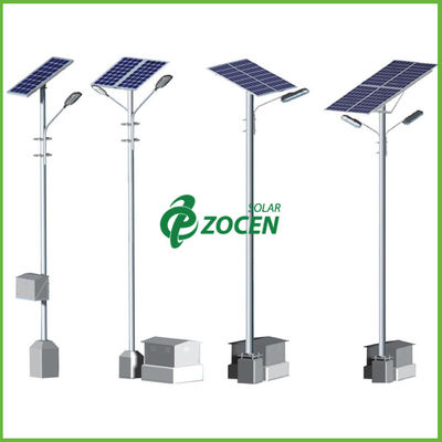 IP65 20W Energy Saving LED Solar Panel Street Lights with 5M Q235 Pole