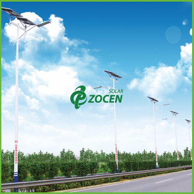 80W Parking / Garden LED Solar Panel Street Lights With Soncap Certificate