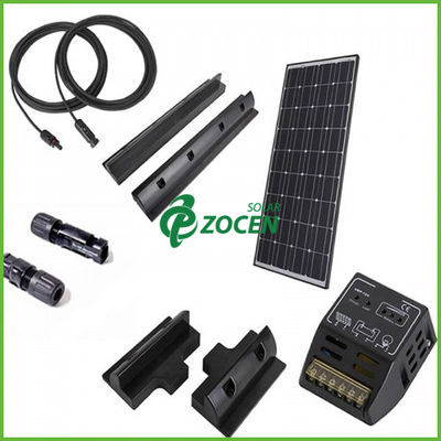 High Performance 100W 18V Mono Crystal Solar Panels For Charging 12V Battery