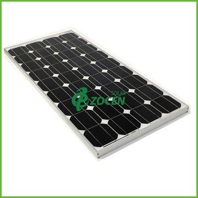 High Performance 80W 18V Sharp Monocrystalline Solar Panels Black