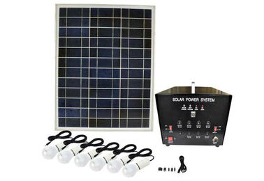 45W DC Off The Grid Solar Power Systems , 5V+12V DC Output