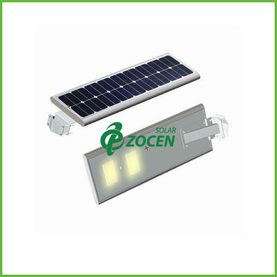 50W 12V LED Lamp Solar Panel Street Lights, All in One Solar Powered Street Light