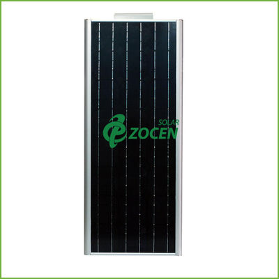 50W 12V LED Lamp Solar Panel Street Lights, All in One Solar Powered Street Light