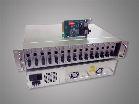 1310nm Multimode Power Optical Fiber Media Converter For Optical Network