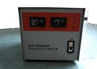 3 KVA SVC IP20 Indoor Servo Controlled Voltage Stabilizer 110V / 220V 50Hz / 60Hz