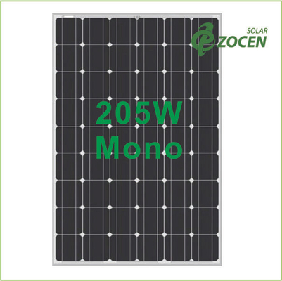 215 Watt Mono PV Solar Panel Grade A Solar Cell for Off-grid / Grid-tied System