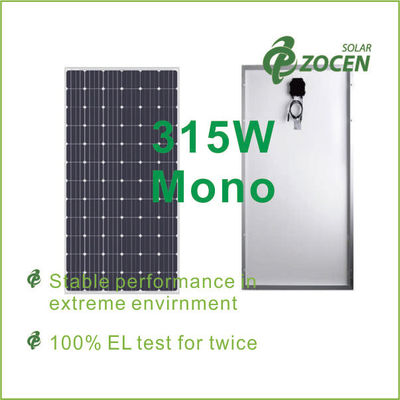 Unmatched Performance, Reliability and Aesthetics 315W Monocrystalline Solar Panels