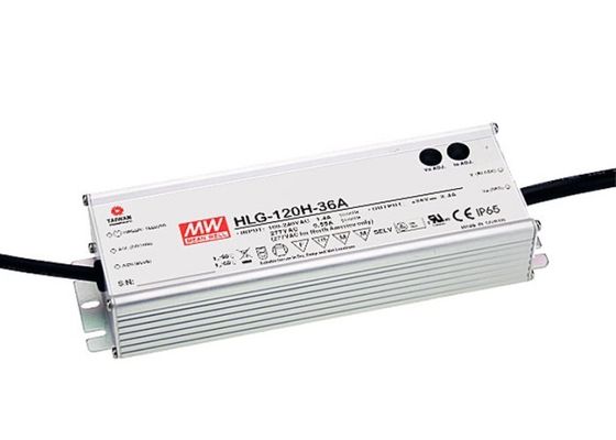 IP67 High Power LED Lighting Drivers LED Power Supply HLG-120H-36A