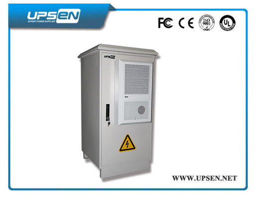 220V / 230V / 240VAC 50HZ / 60HZ 1KVA 2KVA 3 KVA Outdoor UPS System with Air Conditioner Cabinet