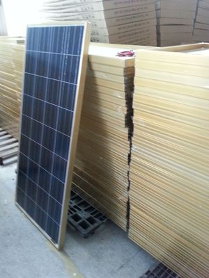 High Energy Polycrystalline Aluminium Frame Solar Power Panels With ISO 9001:2000