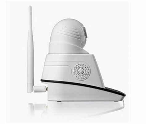 Small IR Wireless IP Security Camera With High definition Storage 3D Noise Filtering