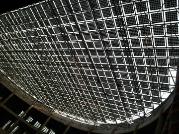 Black Custom Shaped 1000VDC big Double Glass Solar Panel 1000*1700mm