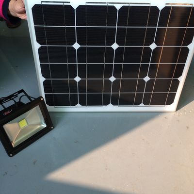 Energy Efficient Solar LED Flood Lights Outdoor CE RoHs For Landscape Lighting