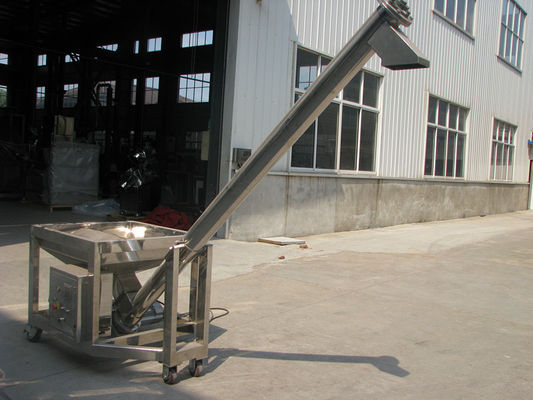 Vibrating Inclined Conveying Machine &amp; Hopper Screw Conveyor 3 Phase