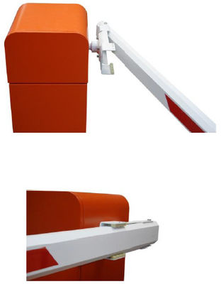 AC 230V / 110V 1.8s Highway Steel Automatic Traffic Barrier Gate, Car Park Road Barrier