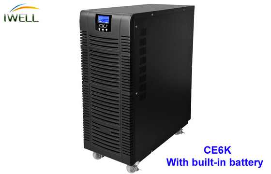 Single Phase 6Kva High Frequency Online UPS 220Vac / 120Vac / 110Vac