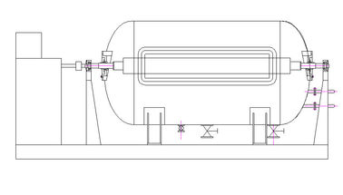 AC Frequency Conversion Giant Dye Fabric Jigger Dyeing Machine1000kg - 3200kg