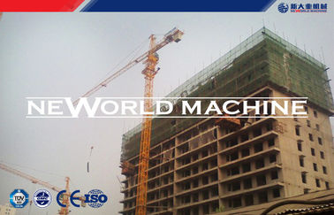 Frequency-converting top slewing tower crane for building construction 1200KN.M