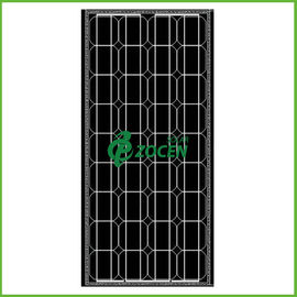 High Performance 80W 18V Sharp Monocrystalline Solar Panels Black