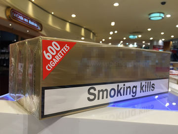 PLC Cigarette Packaging For Over Wrapping With 380 v 3 phase 60 hz