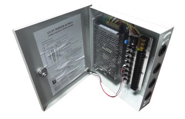 Metal 12V 20A CCTV Power Supplies Box AC100 - 240V 240W Class B