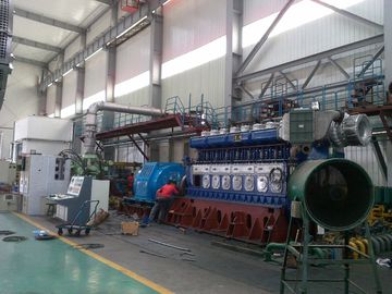 Genset Power Plant Water Cooled Diesel Generator 11KV 750Rpm