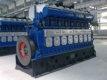 Genset Power Plant Water Cooled Diesel Generator 11KV 750Rpm